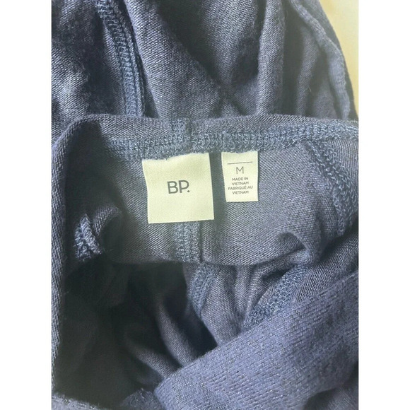 NWT BP Women's Blue Long Sleeve Lounge top Hooded Size M - Picture 3 of 6